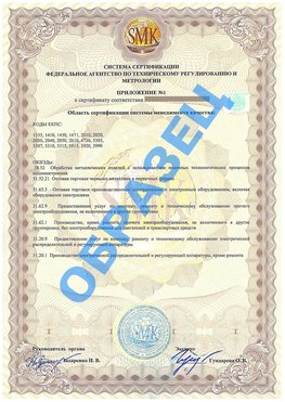 Приложение 1 Ангарск Сертификат ГОСТ РВ 0015-002